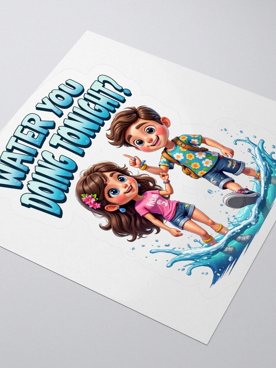 Splashing Adventure Kiss Cut Stickers product image (9)