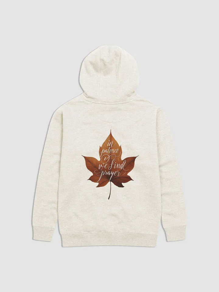 Maple Leaf Prayer Unisex Hoodie product image (2)