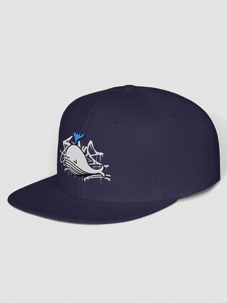 Whimsical Whale Snapback Cap product image (14)