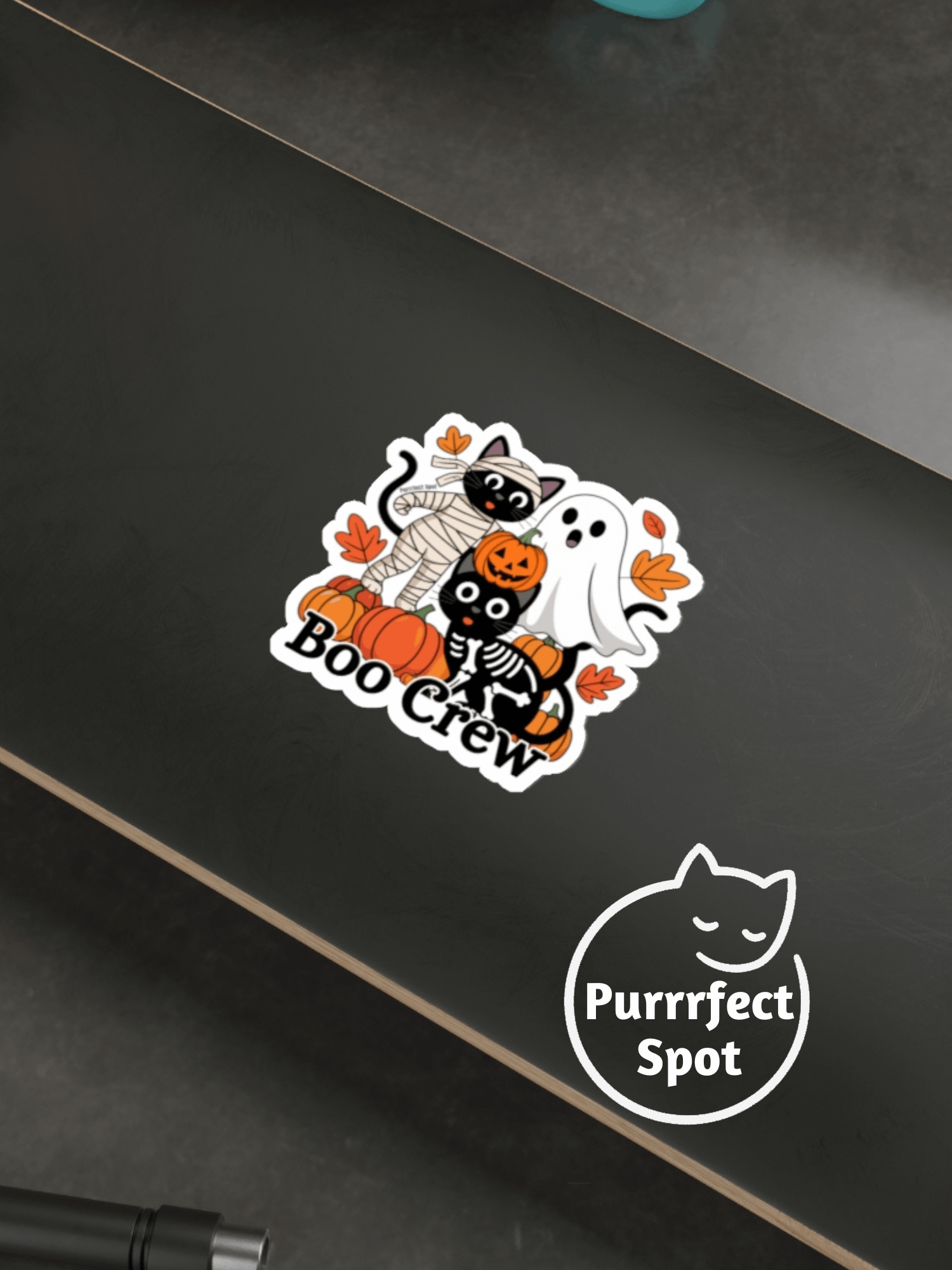 Boo Crew Cat Sticker 🎃🐾👻 product image (4)