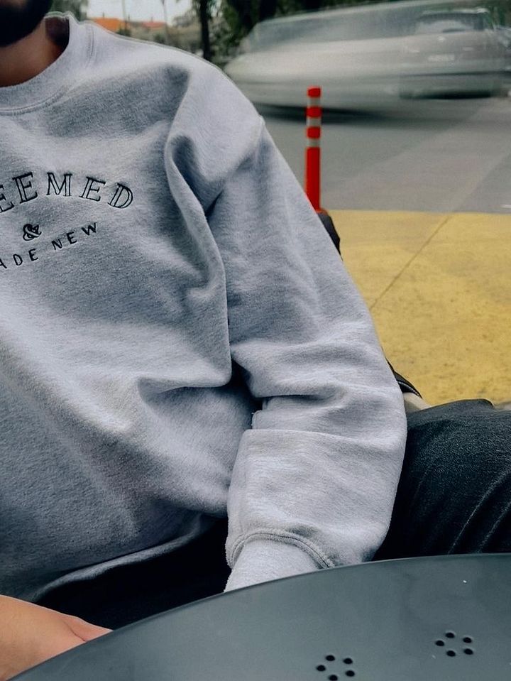 Redeemed & made new sweatshirt product image (2)