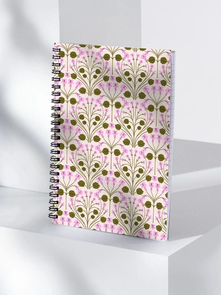 Alpine Serenity - Pink and Green - Spiral Notebook product image (2)