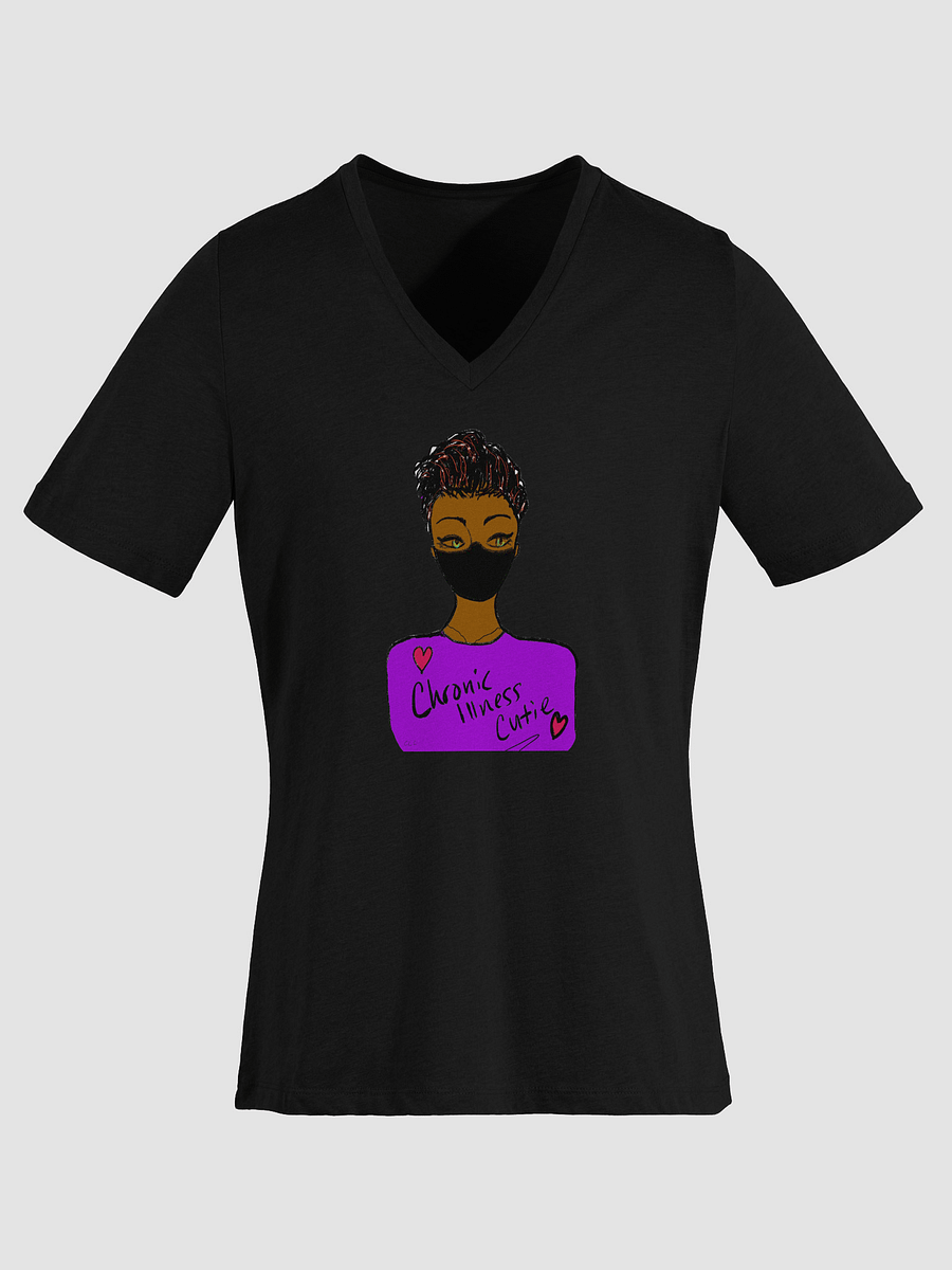 Chronic Illness Cutie Relaxed V-Neck Tee product image (15)