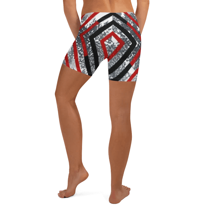 Black/Red Stars & Stripes Shorts product image (2)