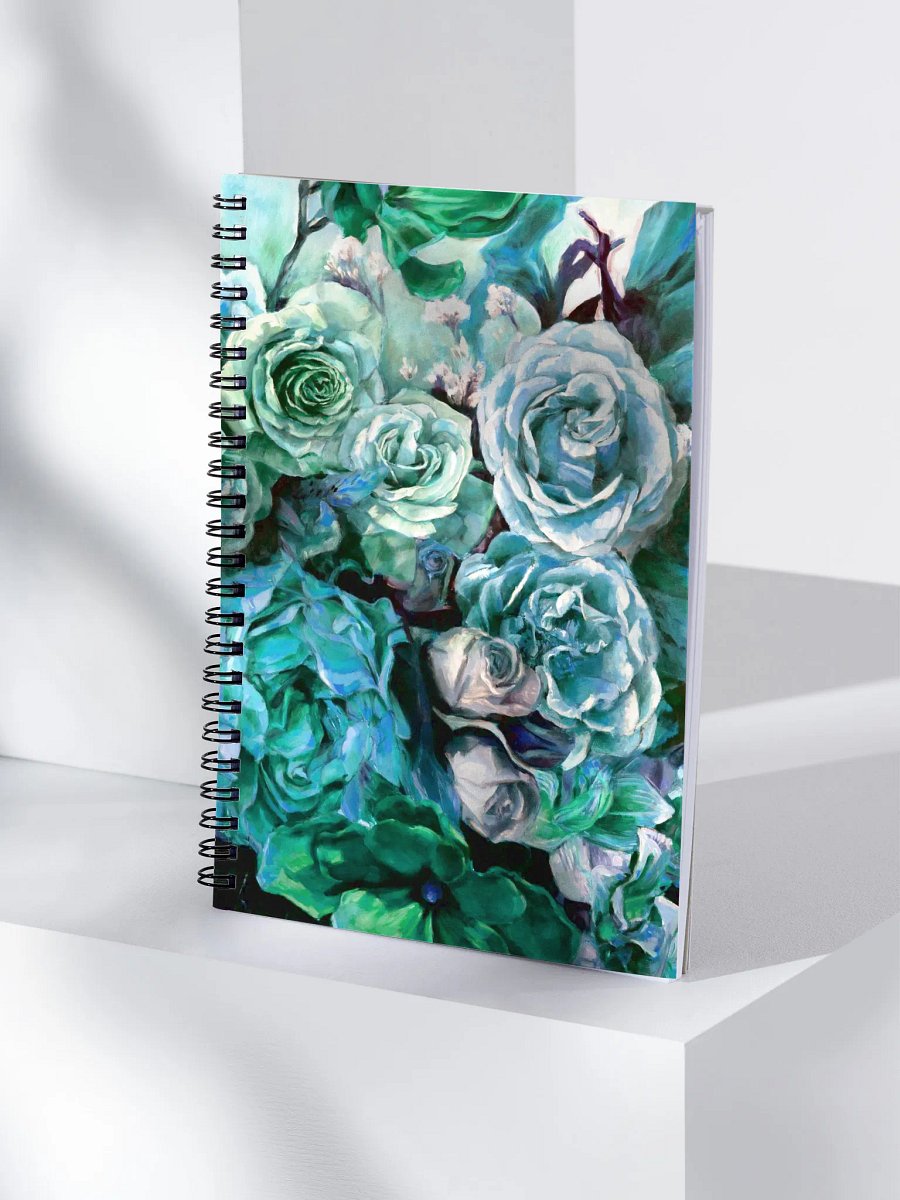 'Longer Without Than With' in Blue Hue Notebook product image (4)
