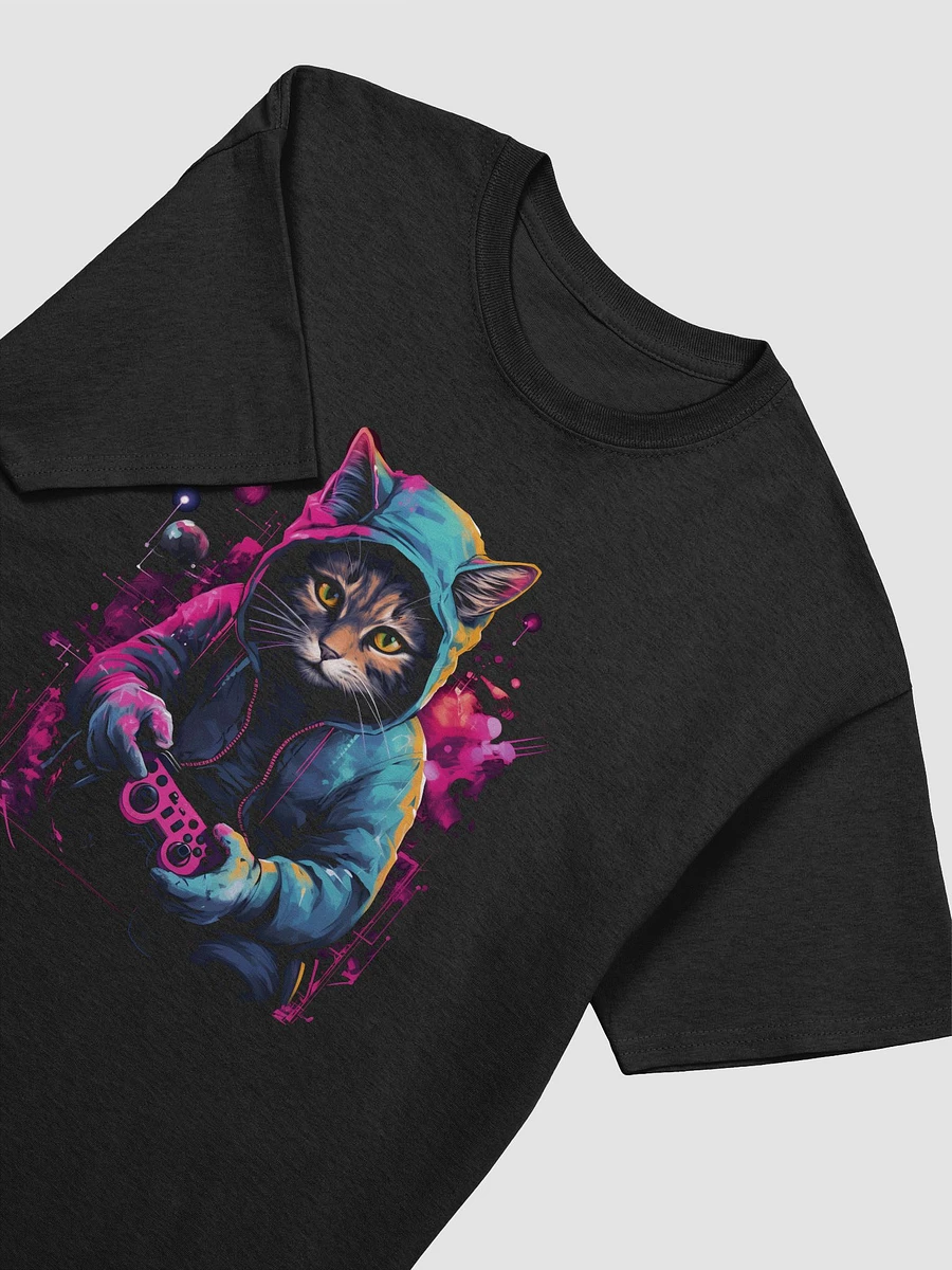 Hoodie Cat Gamer T-Shirt product image (3)
