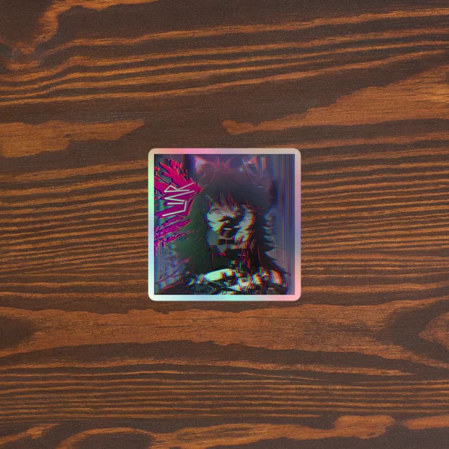 L I Ʌ R HOLO STICKER product image (5)