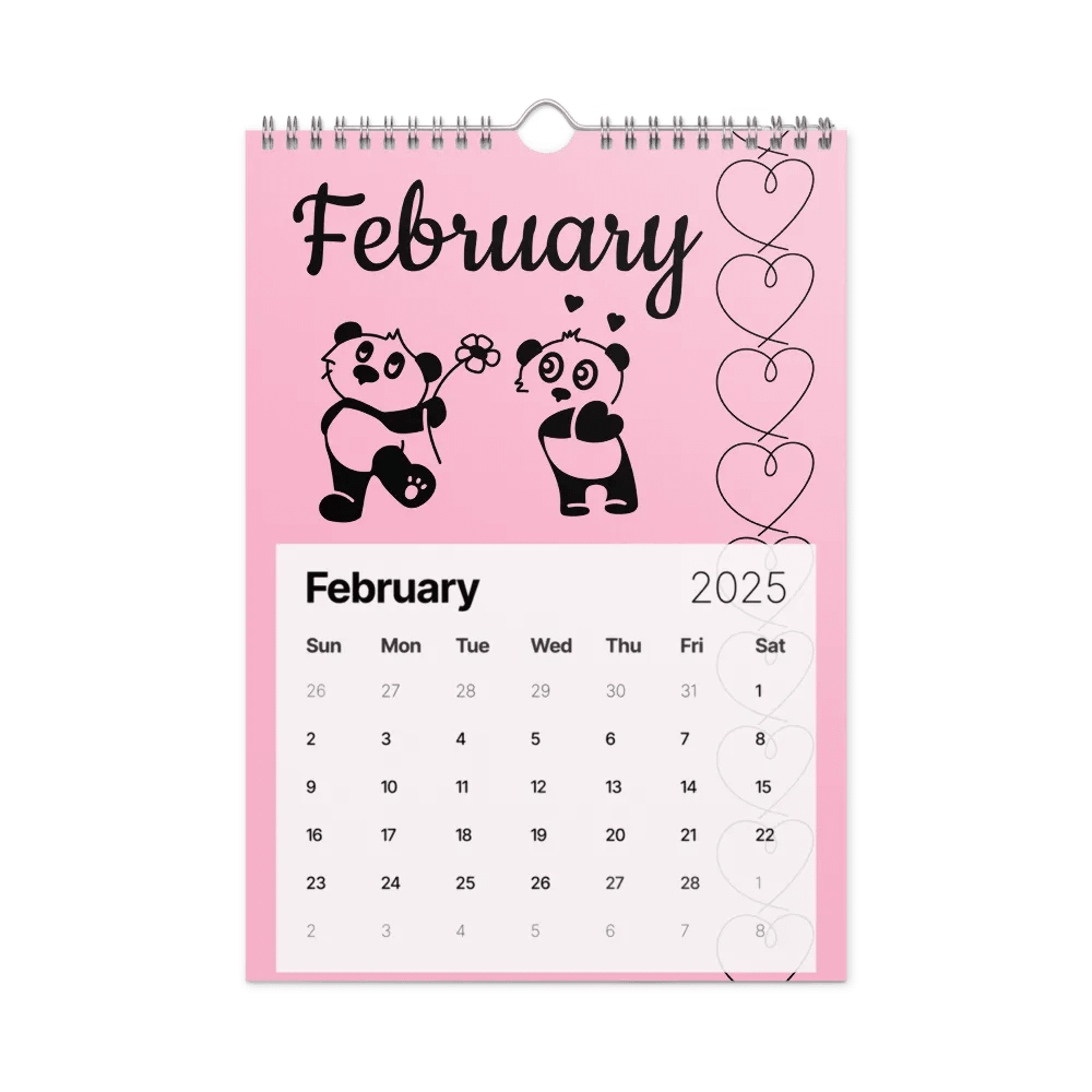 Squiggle 2025: Wall Calendar product image (5)