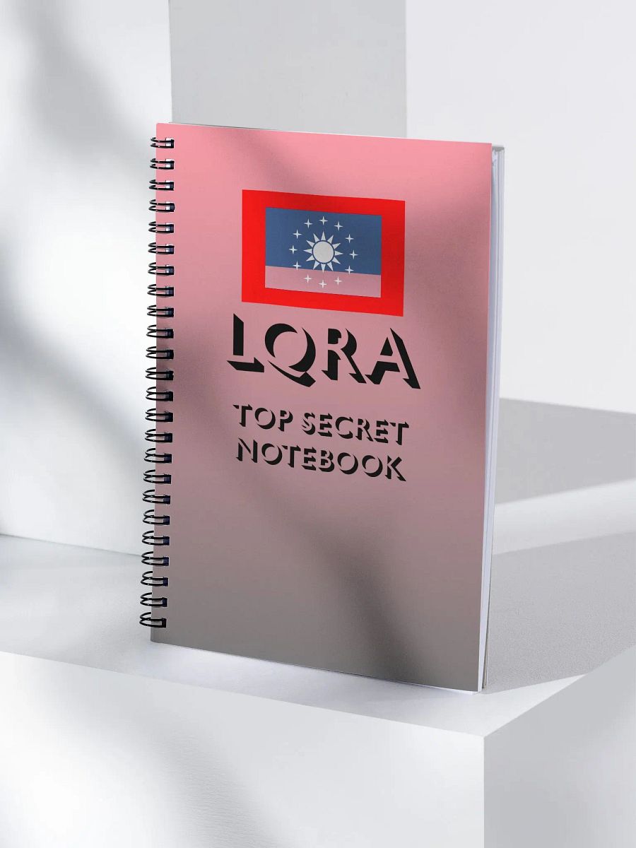 LQRA Top Secret Notebook product image (4)