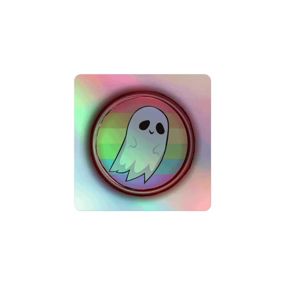 Smolpoet Logo Pride Sticker product image (1)