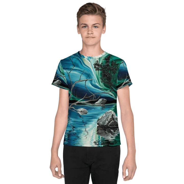 Magic Reflection, Unisex Youth Crew Neck T-Shirt product image (1)
