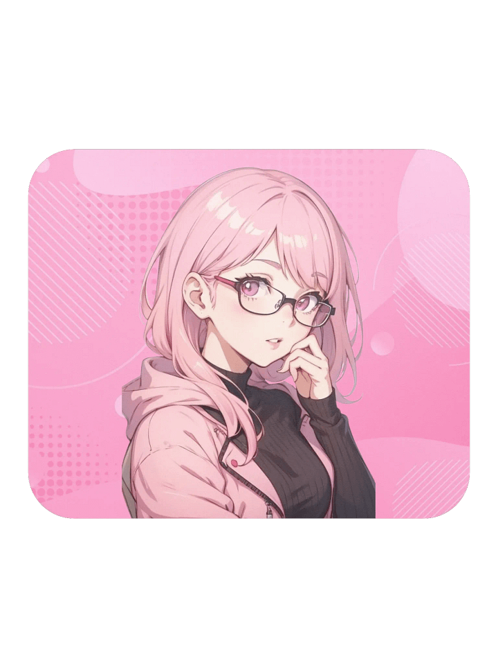 (PINK Waifu) K Classic Mouse Pad product image (2)