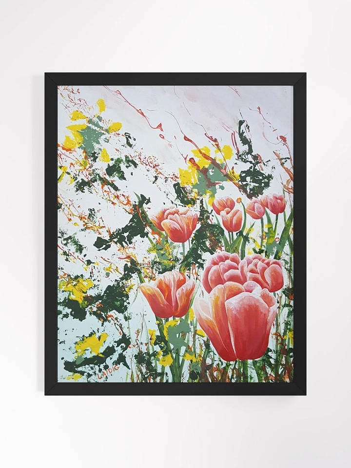 Edge Of A Tulip Garden Framed Print product image (1)