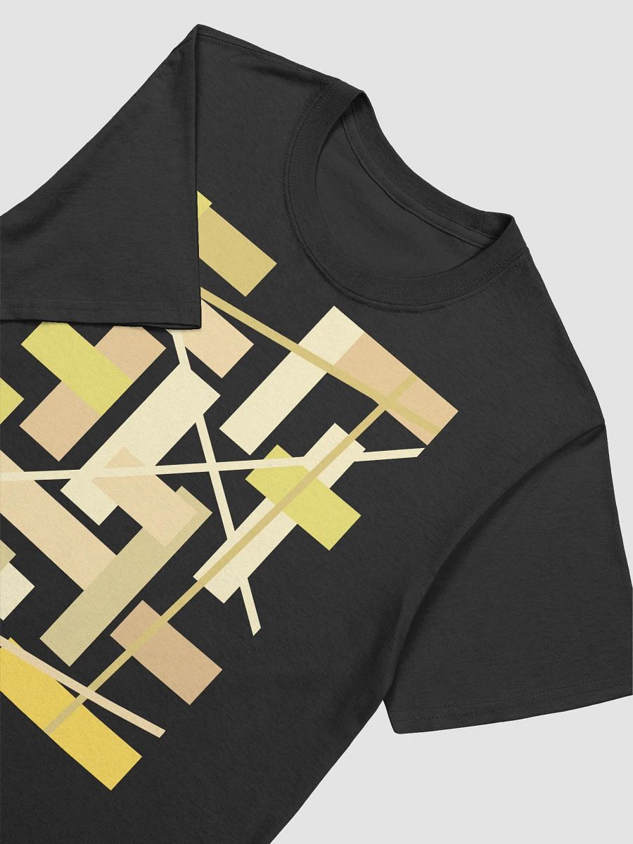 Black Background Golden Geometric Square Rectangle Line Pattern product image (3)