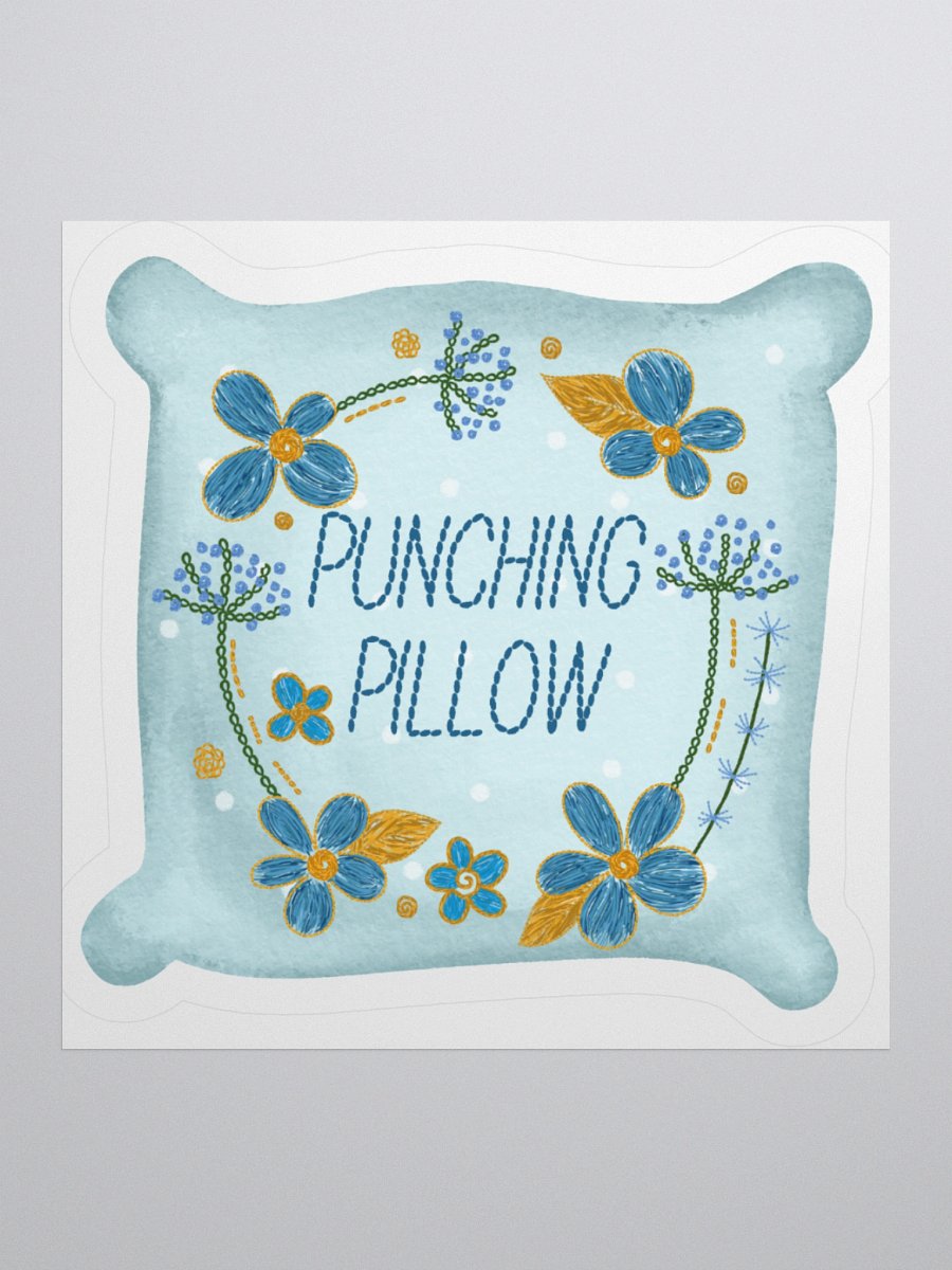 “Punching Pillow” Sticker product image (1)