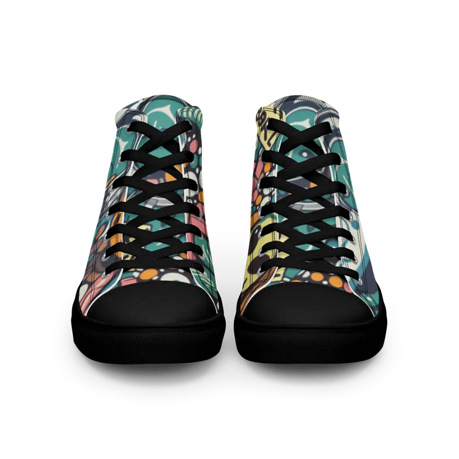 Custom Art High Top Canvas Shoes product image (4)
