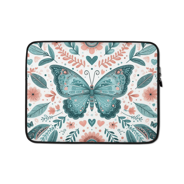 Whimsical Butterfly Laptop Sleeve product image (1)