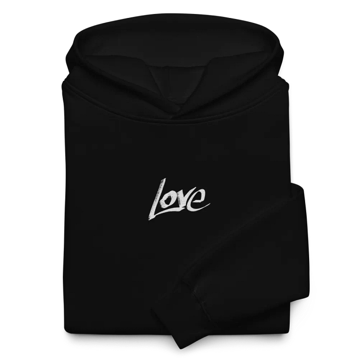 Love - Hoodie - Dark Mode product image (2)