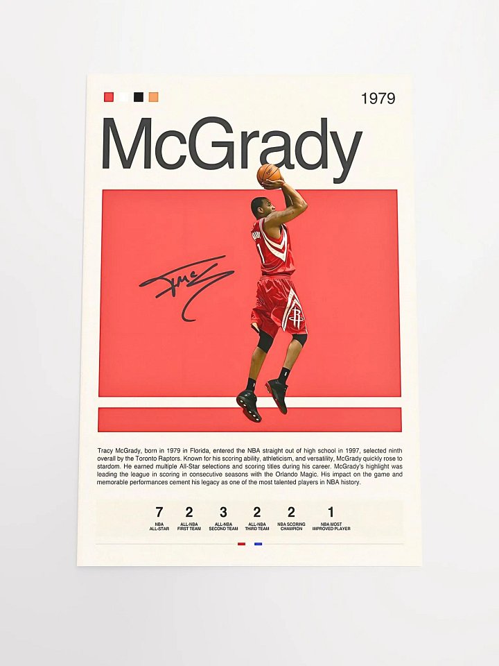 Tracy McGrady Poster product image (2)