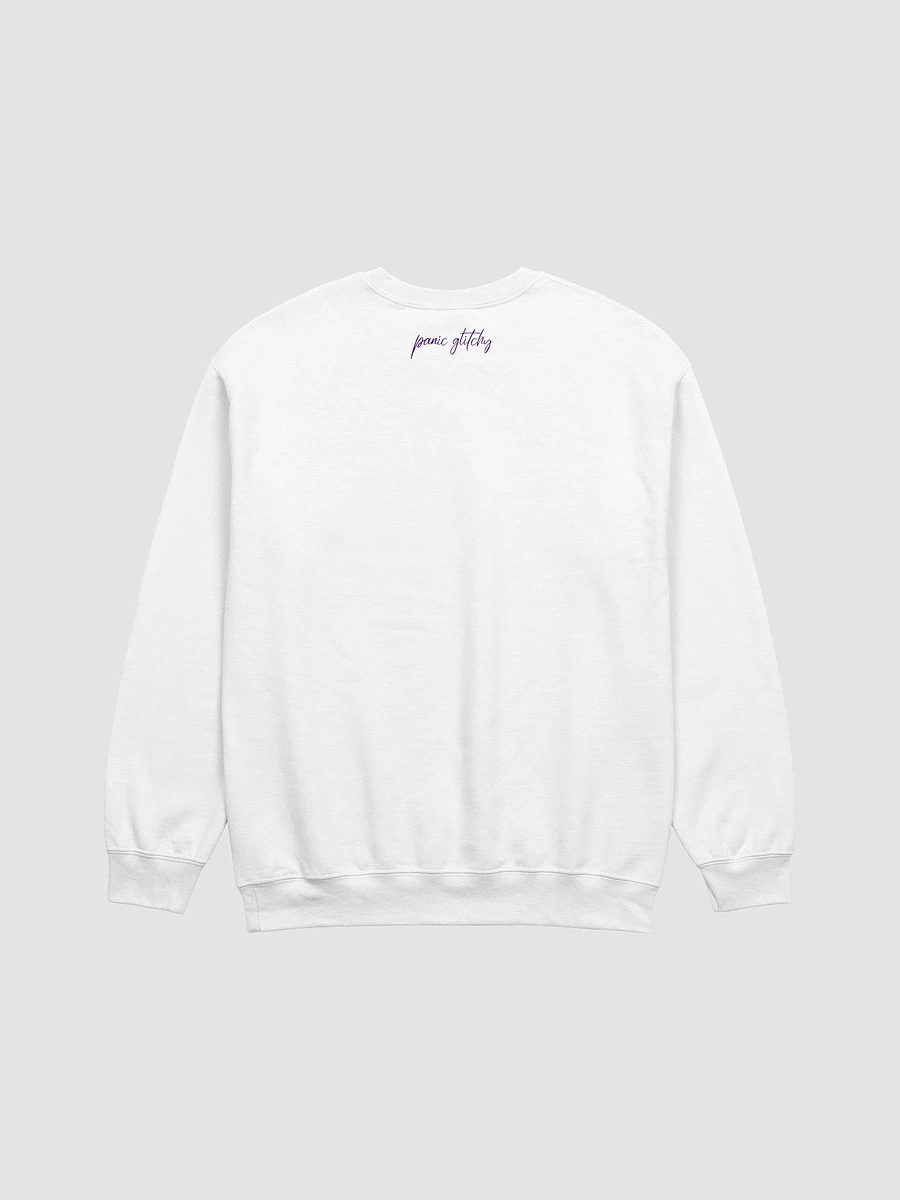 My sister made me do this Panic Glitchy Grocery Sweatshirt product image (2)