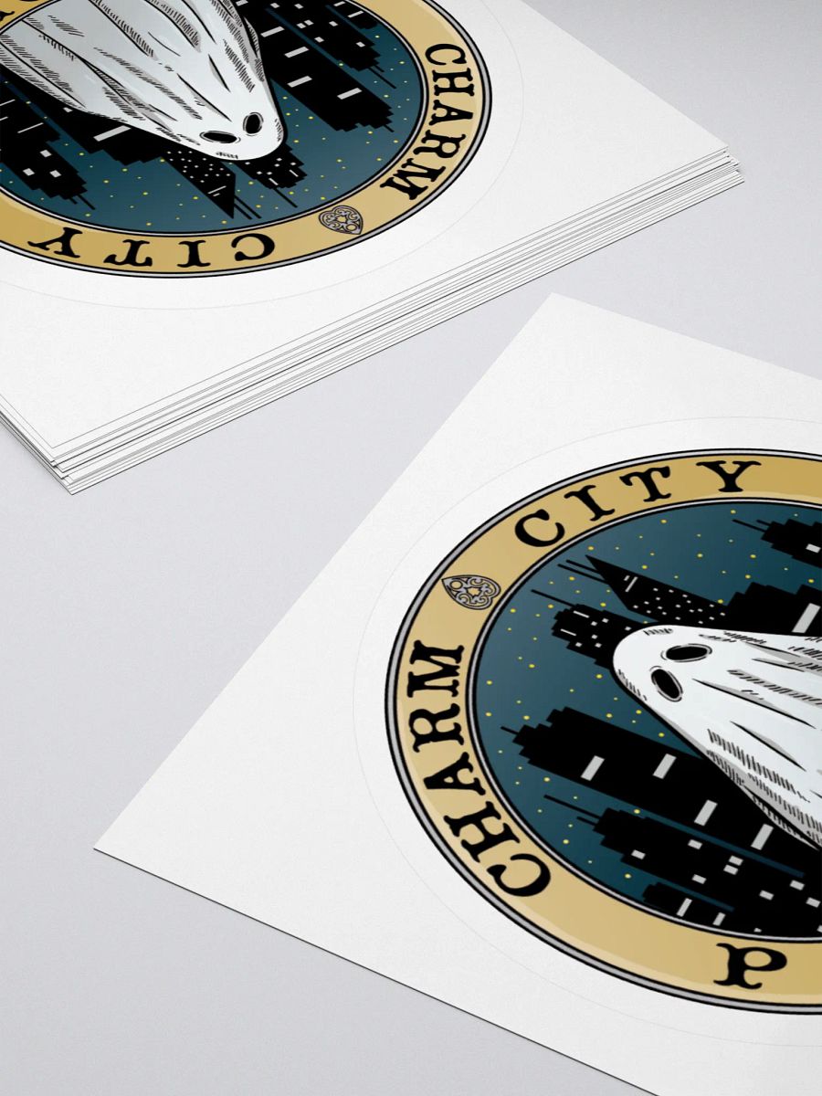 Charm City Paranormal Badge Sticker product image (8)