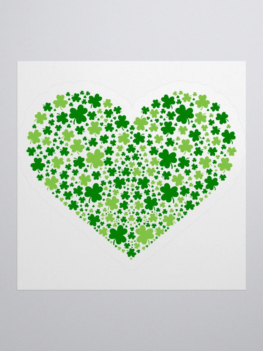 Lucky Clover Kiss Cut Stickers product image (1)