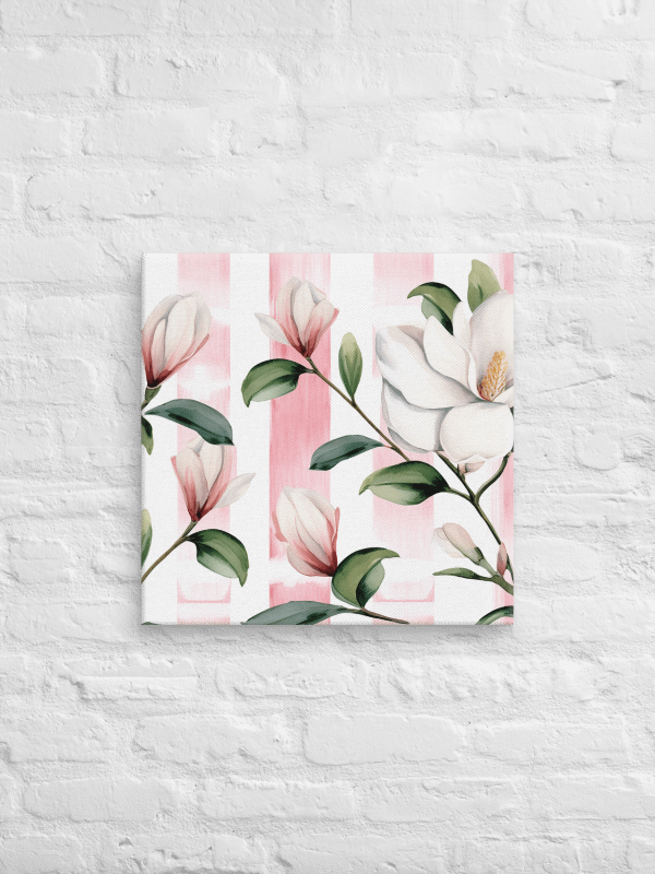 Hibiscus & Harmony: Canvas Print product image (2)