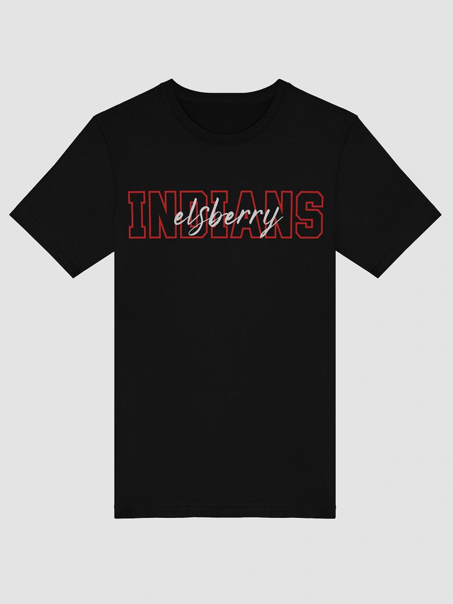 Elsberry Indians – School Spirit Tee, Black product image (5)