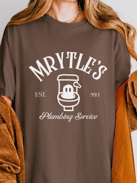 Mrytle Plumbing Vintage Minimalist Shirt product image (25)
