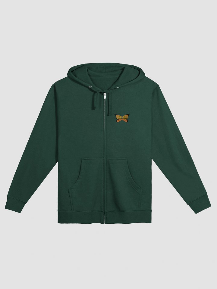 Butterfly Dreams Fleece Zip Up Hoodie product image (2)