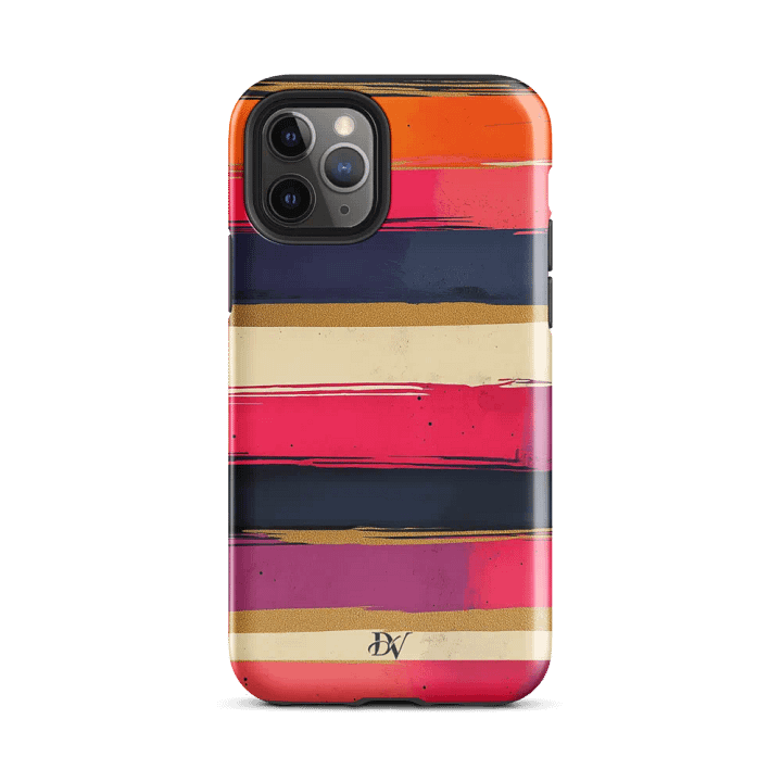 Sunset Stripes iPhone Case product image (2)