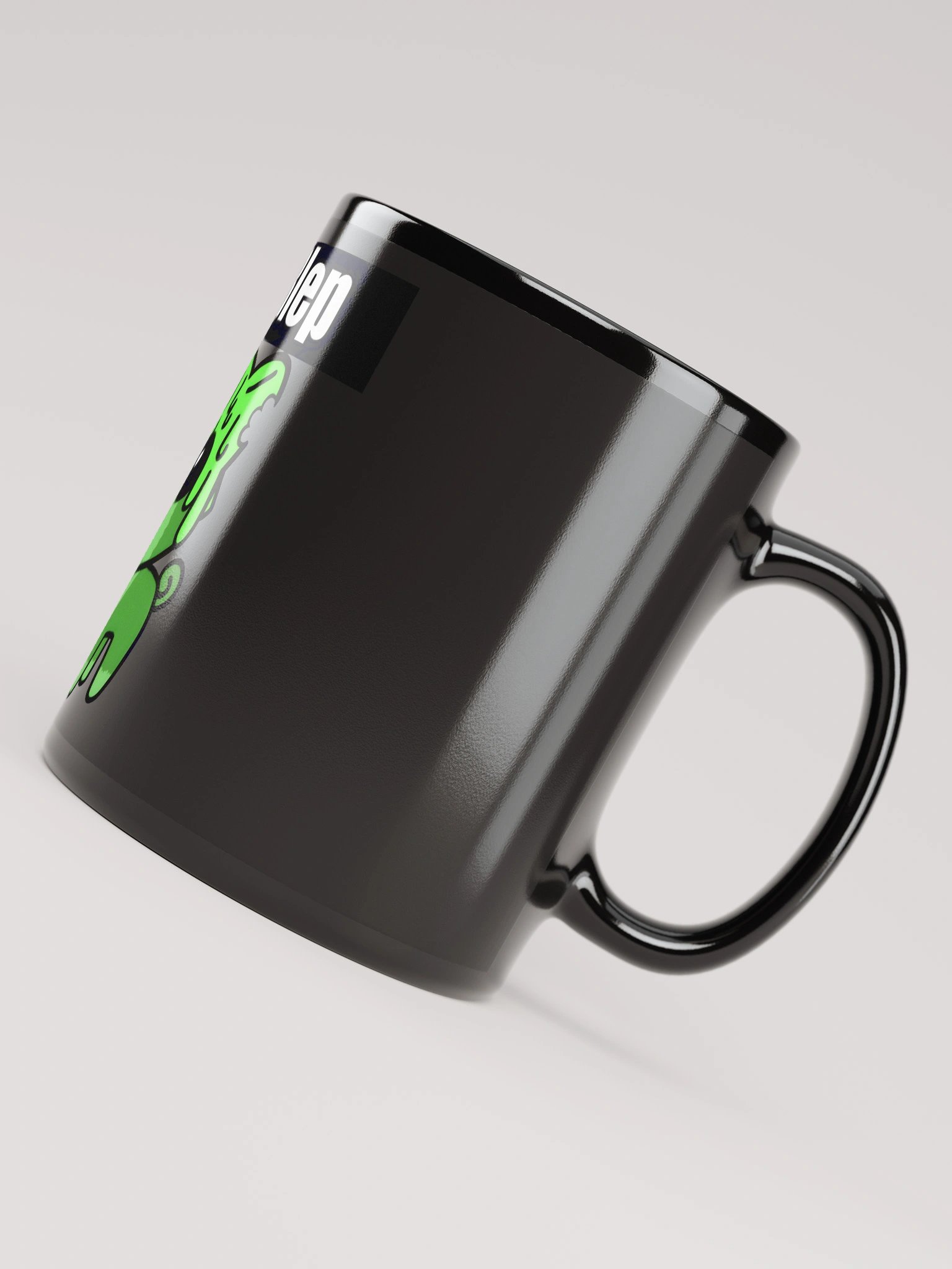POV: Blep Black Glossy Mug product image (8)