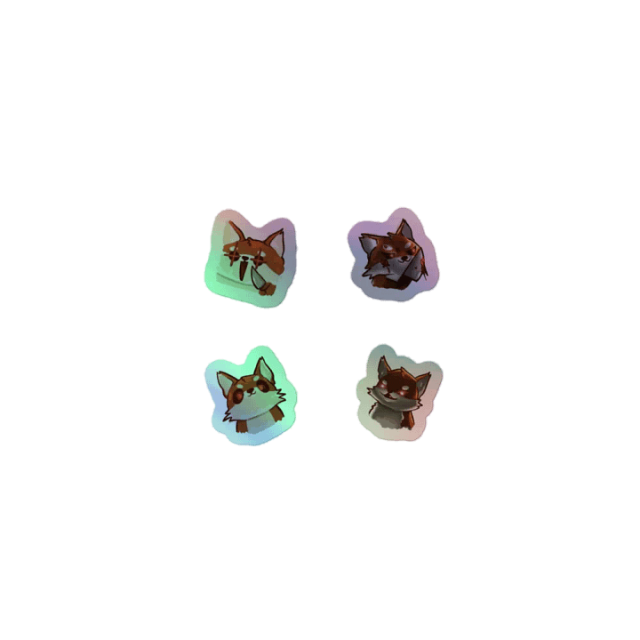 Evil Holo Stickers product image (1)