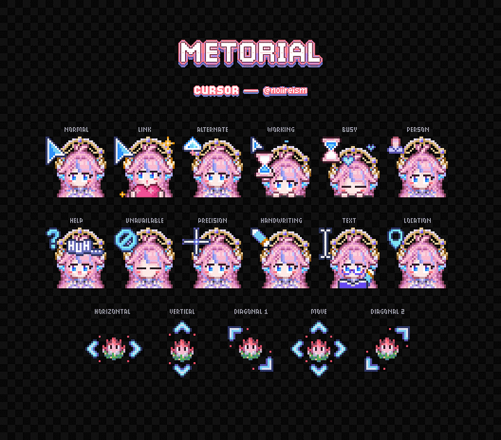 Metorial Cursor Pack (version B) product image (1)