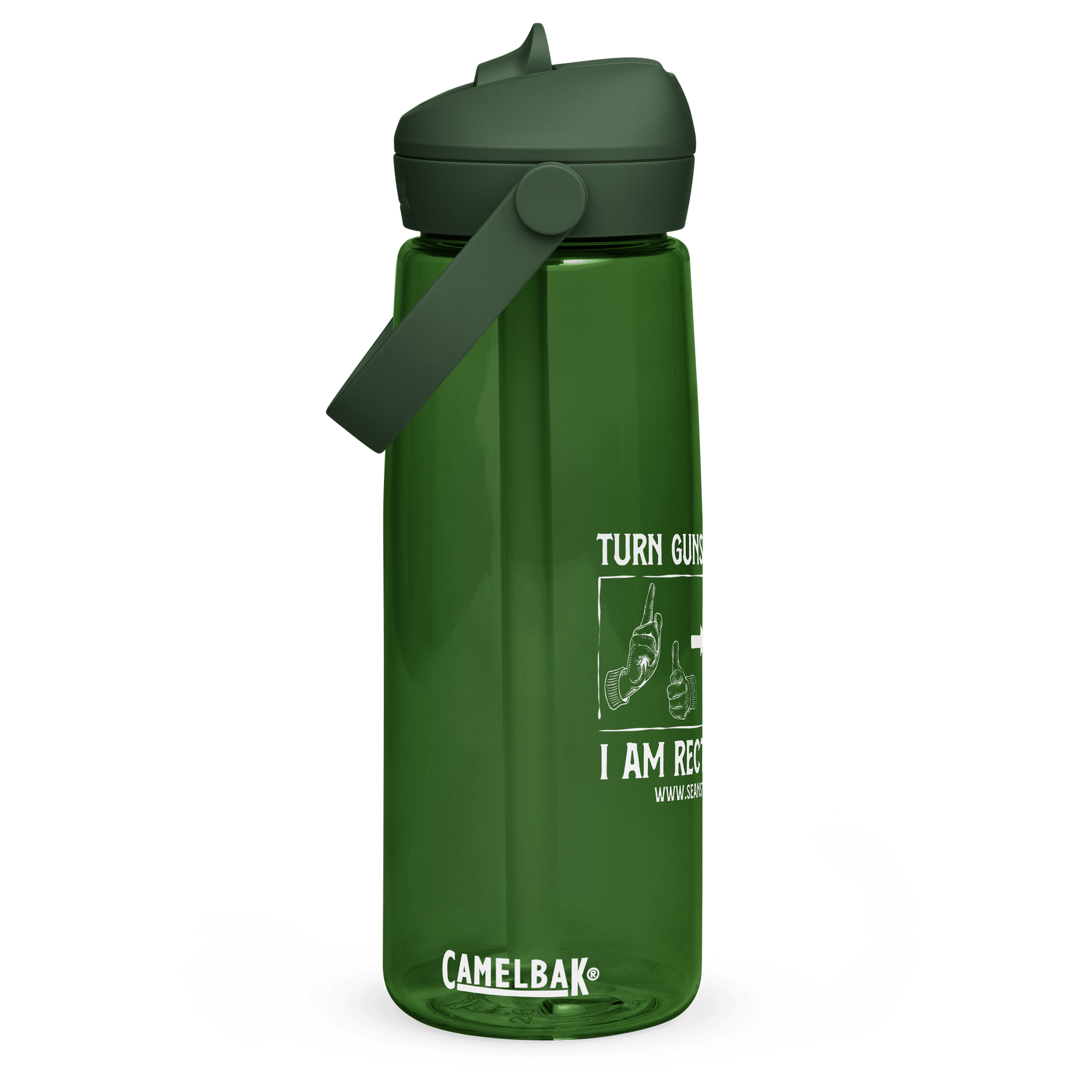 Turn Guns Into Love Water Bottle product image (2)