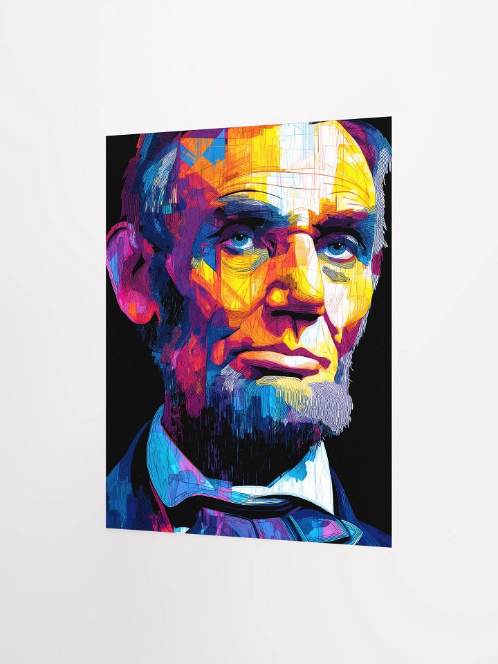 Spectrum of Lincoln Matte Unframed Wall Art Paper Canvas product image (7)