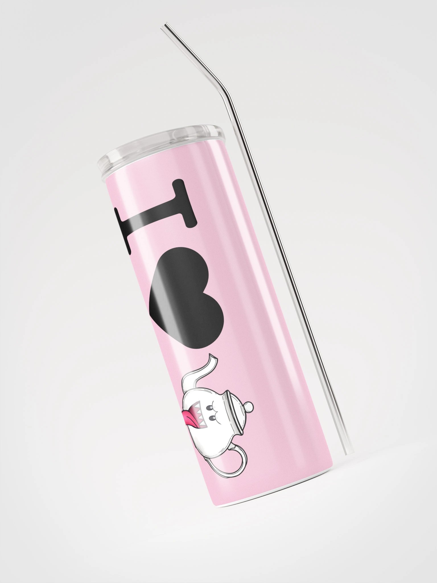 I Love Boo-Tea Stainless Steel Tumbler product image (3)