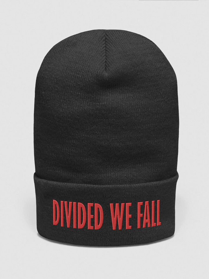 Divided We Fall - Red - Yupoong Cuffed Beanie product image (1)