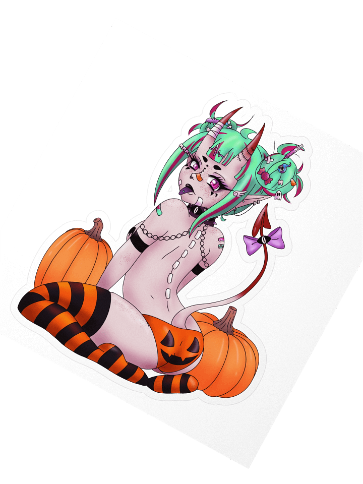 Pumpkin Booty Gar Sticker product image (2)
