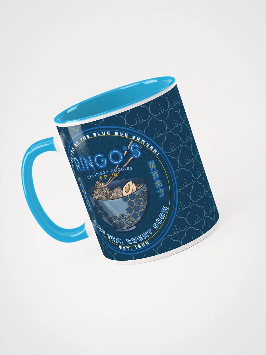 Ringo's Handmade Noodles Ceramic Mug | Blue Eye Samurai Inspired Design product image (12)