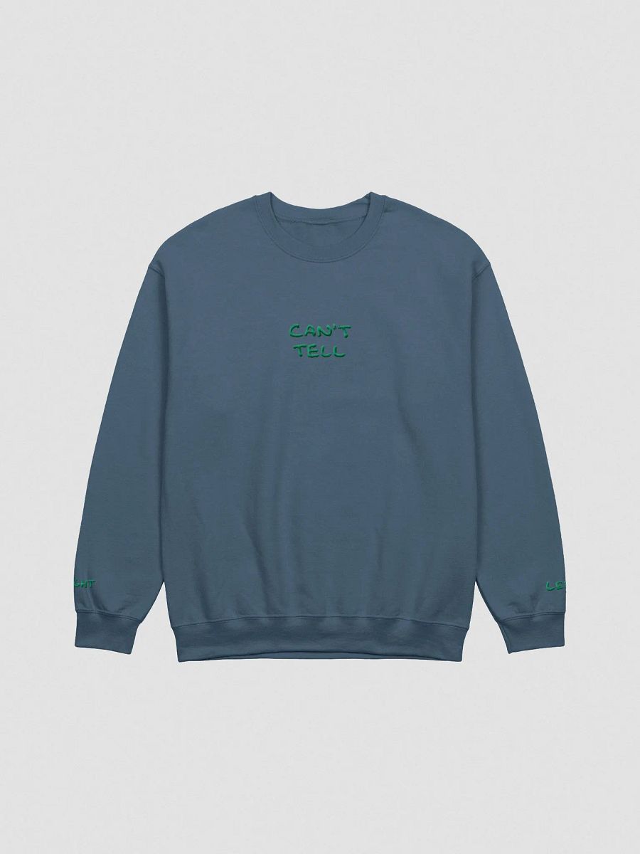 CAN'T TELL embroidered crewneck (kelly) product image (5)