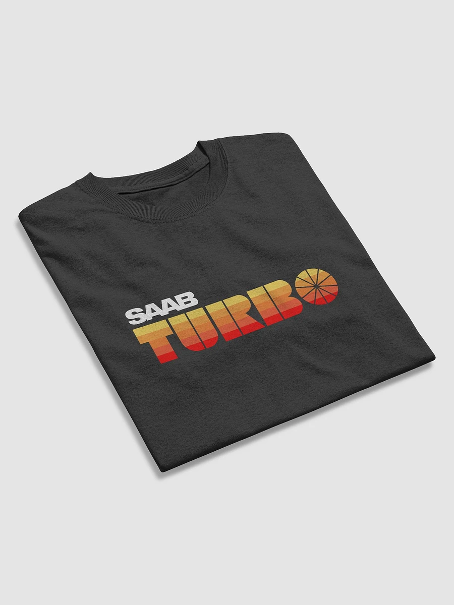 SAAB Vintage turbo rainbow Heavyweight T-Shirt product image (3)