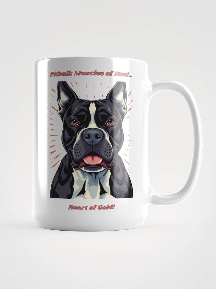 Pitbull Portrait Mug product image (1)