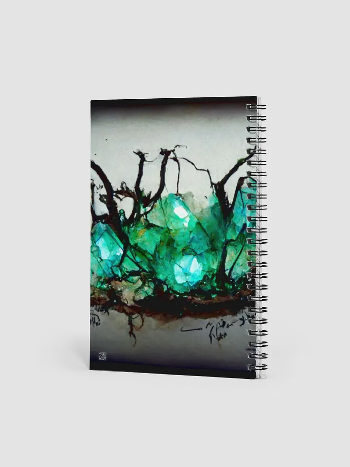 Crystalized Serenity Spiral Notebook product image (2)