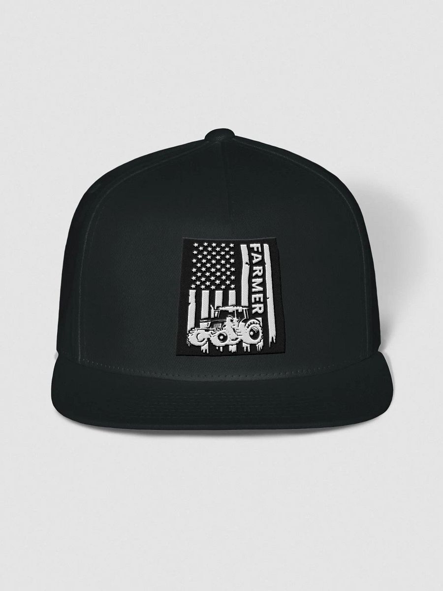 Patriotic Tractor Snapback Cap V2 product image (4)