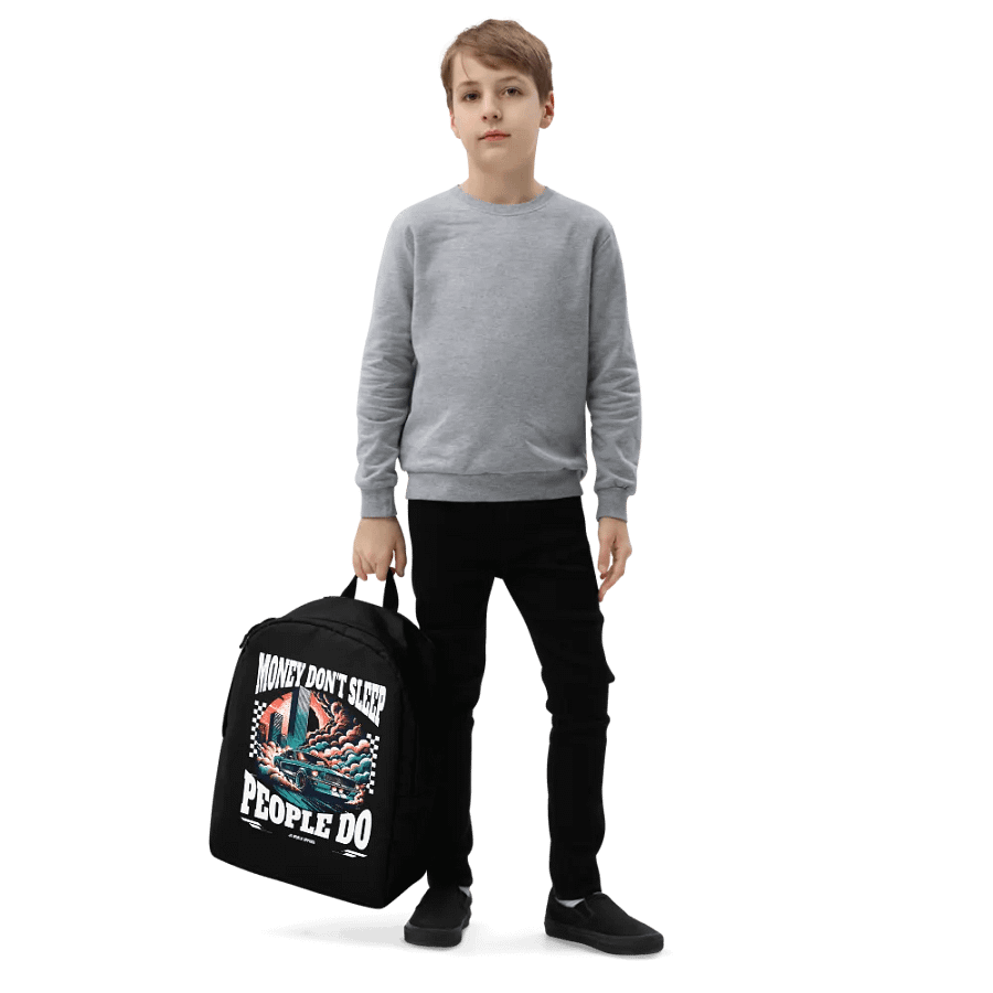 Money Don't Sleep Backpack product image (5)
