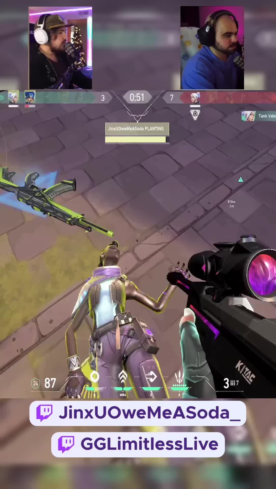 When the Valorant gods are on your side in a tournament. #valorant #gamer #streamer #clutch #valorantclips
