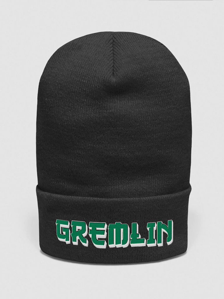 Gremlin Green MANGA Cuffed Beanie product image (3)
