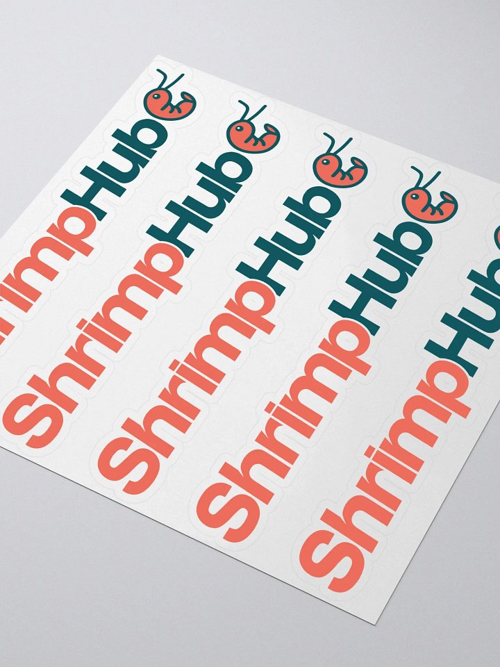 ShrimpHub Sticker Sheet product image (1)