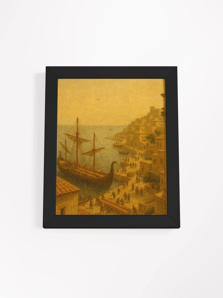 Toward the Open Sea – Framed Matte Print product image (1)